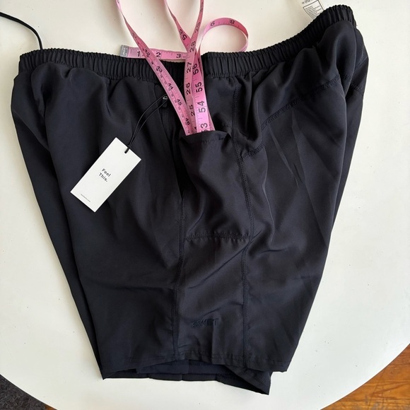 Swet Tailor Men’s 7” Active Gym Short Size XL Black Lined New - Picture 6 of 10